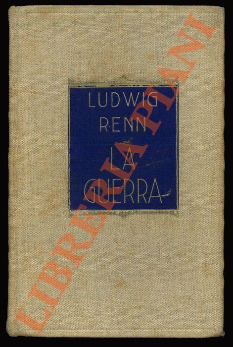 Guerra - Ludwig Renn - copertina