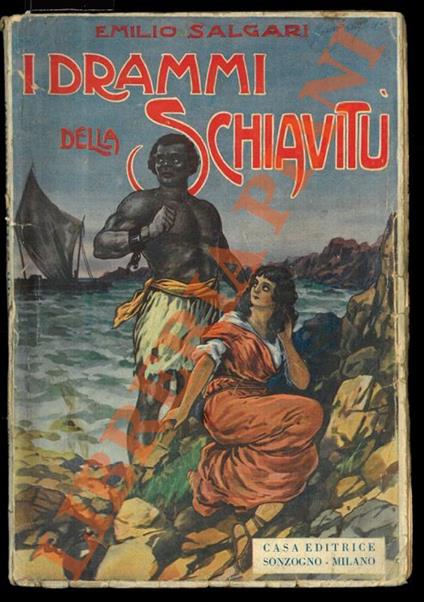 I drammi della schiavitù - Emilio Salgari - copertina
