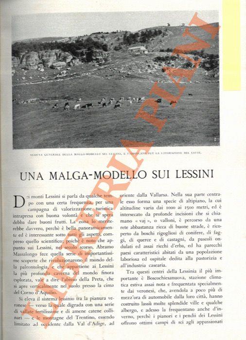 Una malga-modello sui Lessini - M. Silvestri - copertina