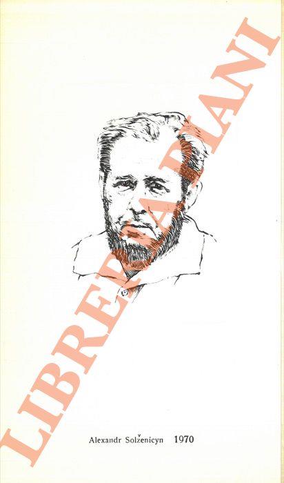 Scrittori del mondo. I Nobel. Alexandr SOLZENICYN - Aleksandr Solzenicyn - copertina