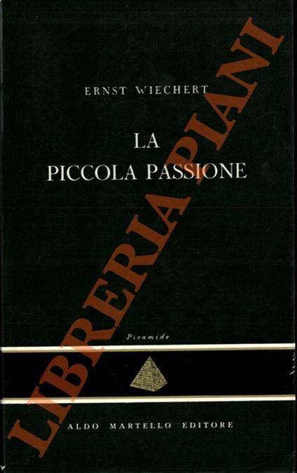 piccola passione - Ernst Wiechert - copertina
