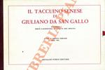 Taccuino senese di Giuliano da San Gallo, 1902 - 50 facsmili disegni d'architettura, scultura  ed arte applicata. A cura di Ludovico Zdekauer (Siena ,1902)