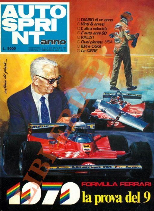Autosprint anno 1970 - copertina