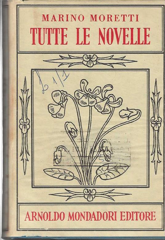 Tutte le novelle - Marino Moretti - copertina