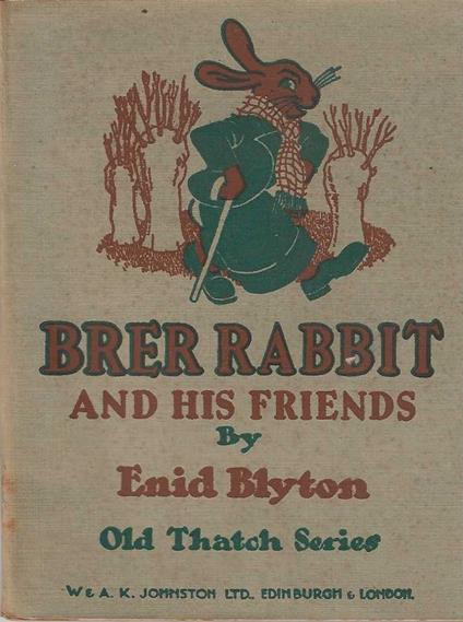 Brer Rabbit and His Friends - Enid Blyton - copertina