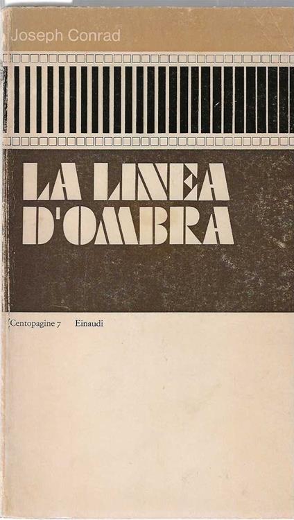 La Linea d'Ombra - Joseph Conrad - copertina