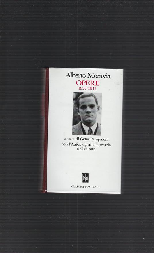 Opere 1927-1947 - Alberto Moravia - copertina