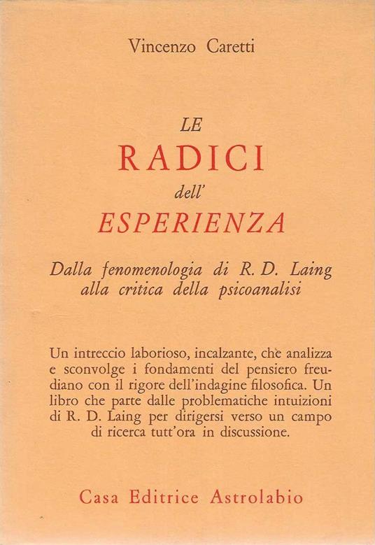 Le Radici dell'esperienza - Vincenzo Caretti - copertina
