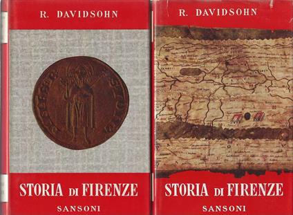 Storia di Firenze - Robert Davidsohn - copertina