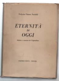 Eternità Di Oggi Lettura E Versione De L'apocalisse - Federico Vittore Nardelli - copertina