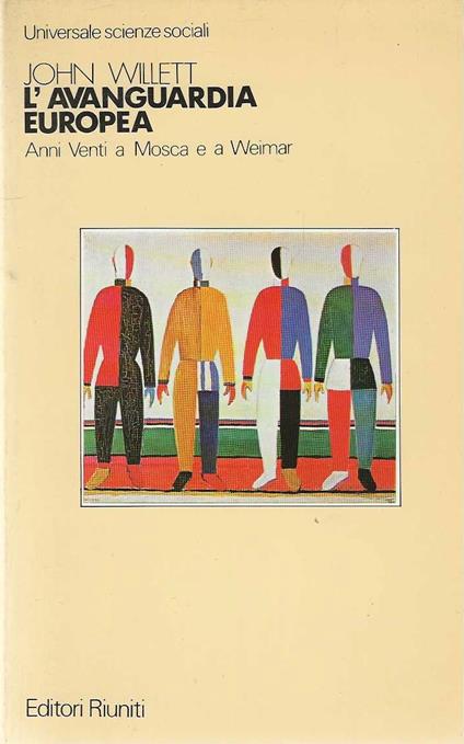 L' avanguardia europea - John Willett - copertina