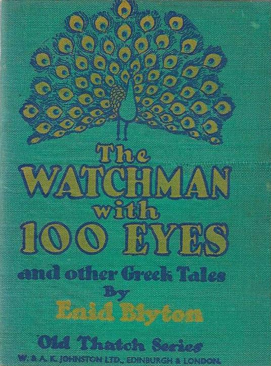the watchman with 100 eyes and other Greek Tales - copertina