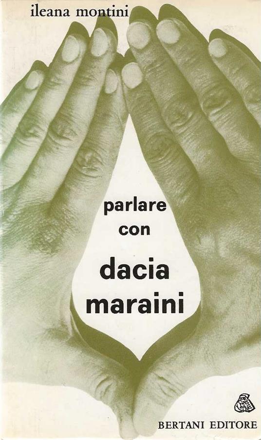 Parlare con Dacia Maraini - copertina