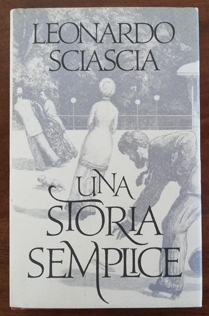 Una storia semplice - Leonardo Sciascia - copertina