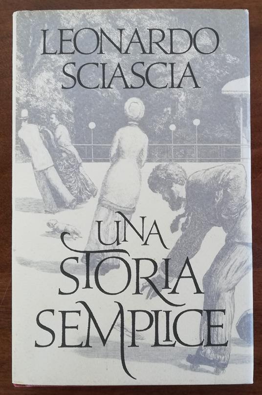 Una storia semplice - Leonardo Sciascia - copertina