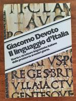 Il linguaggio d’Italia. Storia e strutture linguistiche italiane dalla preistoria ai nostri giorni