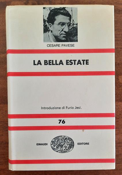 La bella estate - Cesare Pavese - copertina