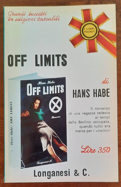 Off limits - Hans Habe - copertina