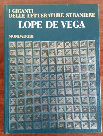 Lope de Vega - copertina