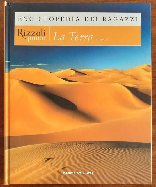 La terra - Enciclopedia dei ragazzi - vol.2 - copertina