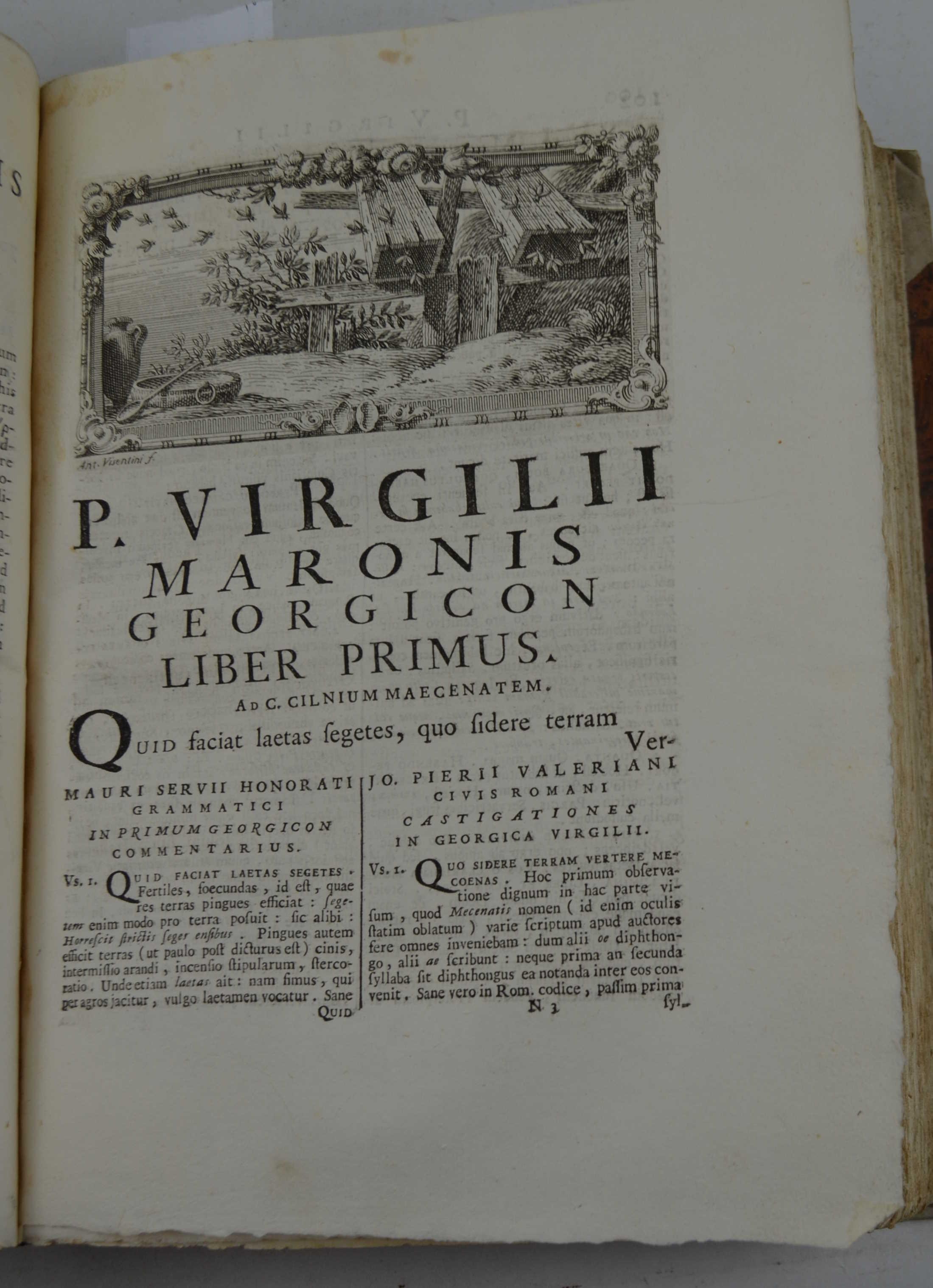 Opera cum imtegris commentariis Servii, Philargyrii, Pierii accedunt Scaligeri et Lindenbrogii notae ad Culicem, Cirin, Catalecta ad Cod. MS. Regium Parisiensis recensuit Pancratius Nasvicius…
