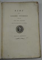 Rime... Con una lettera dell'ab. Giambatista Co. Roberti