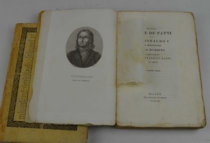 Della vita e de' fatti di Guidobaldo I. da Montefeltro duca d'Urbino Libri dodici - Bernardino Baldi - copertina