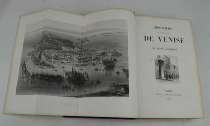Histoire de la république de Venise - copertina