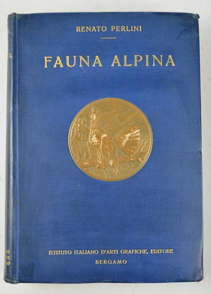Fauna alpina (vertebrati delle Alpi) - Renato Perini - copertina