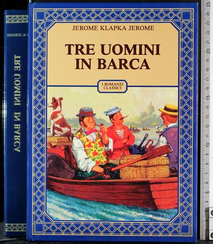 Tre uomini in barca - Jerome K. Jerome - copertina