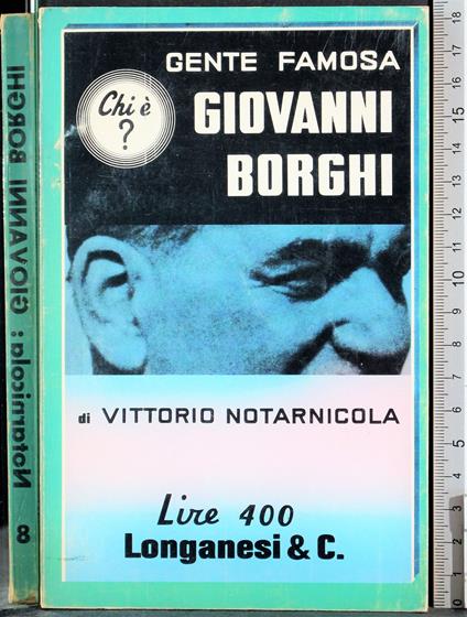 Giovanni Borghi - Vittorio Notarnicola - copertina