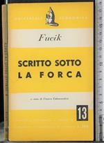 Scritto sotto la forca
