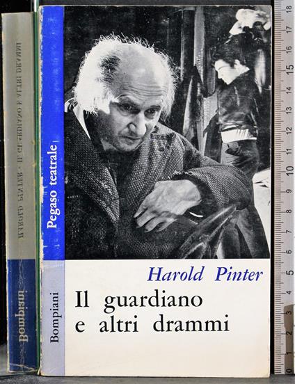 Il guardiano e altri drammi - Harold Pinter - copertina