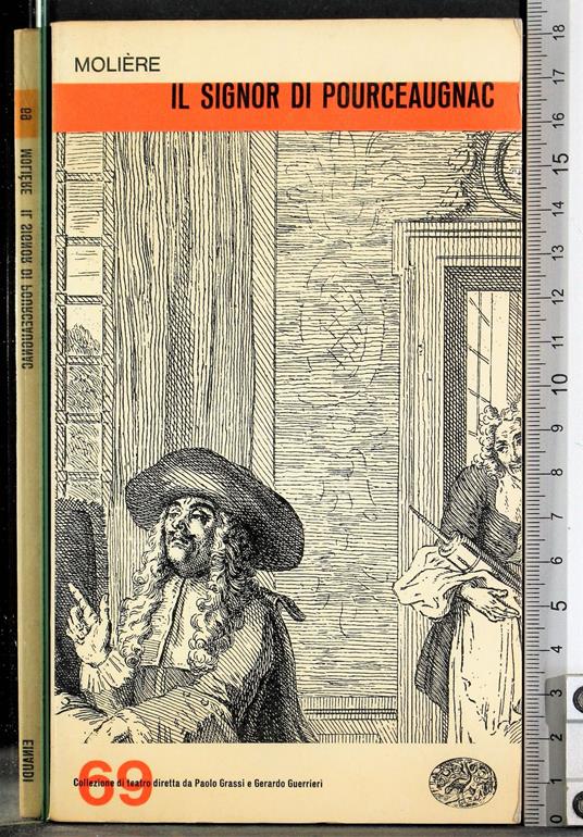 Il signor di Pourceaugnac - Molière - copertina