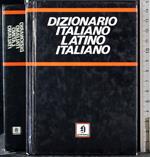 Dizionario italiano latino italiano