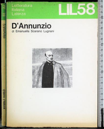 D'Annunzio - Emanuella Scarano Lugnani - copertina