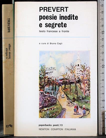 Poesie inedite e segrete - Jacques Prévert - copertina