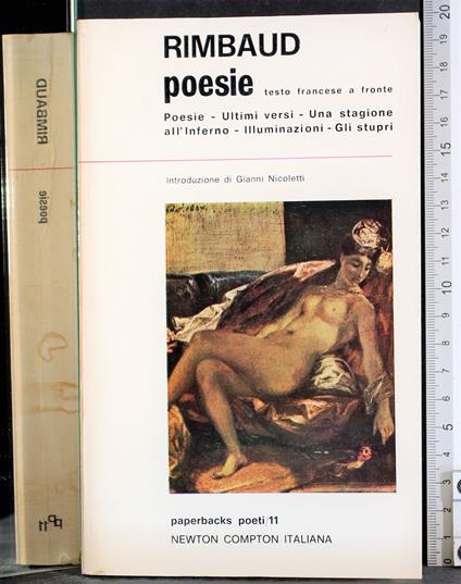 Poesie - Arthur Rimbaud - copertina