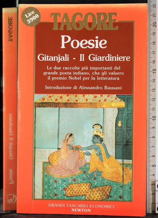 Poesie. Gitanjali. Il giardiniere - Rabindranath Tagore - copertina