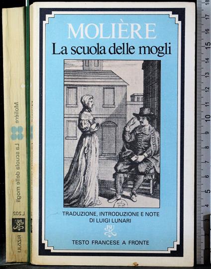 scuola delle mogli - Molière - copertina
