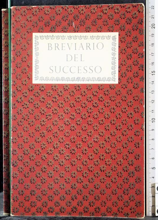 Breviario del successo - copertina