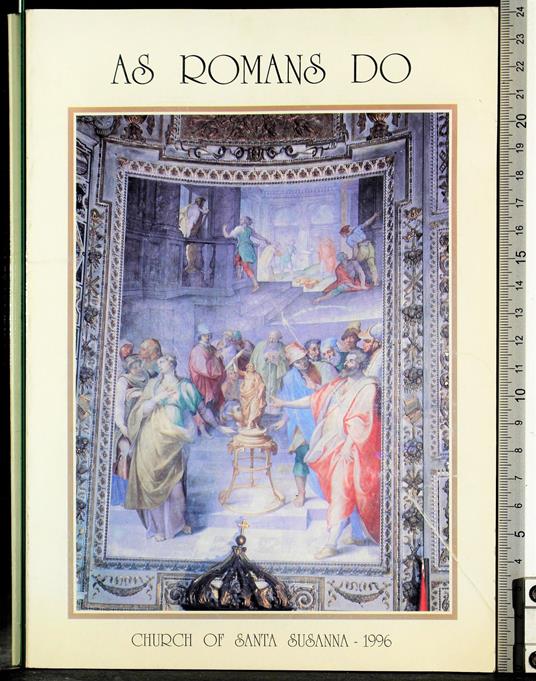 As romans do. Church of Santa Susanna 1996 - copertina