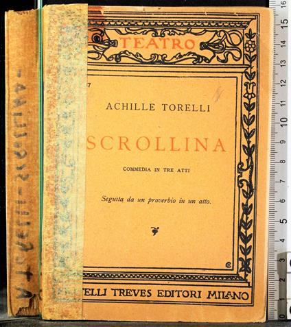 Scrollina - Achille Torelli - copertina