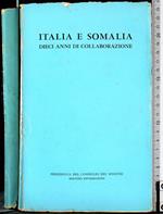 Italia e Somalia. Dieci anni di collaborazione