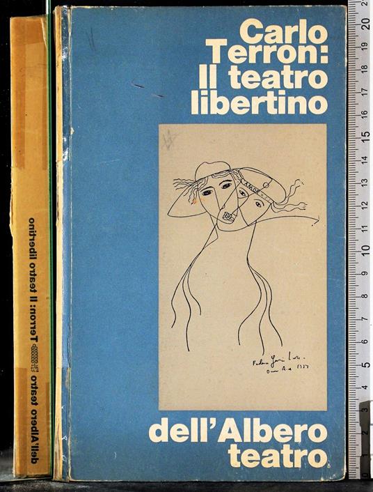 Il teatro libertino - Carlo Terron - copertina