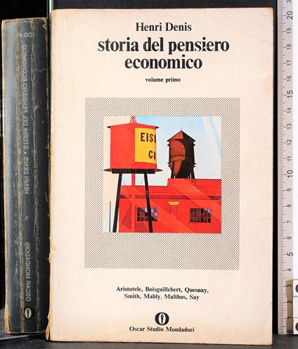 Storia del pensiero economico. Vol 1 - Henri Denis - copertina