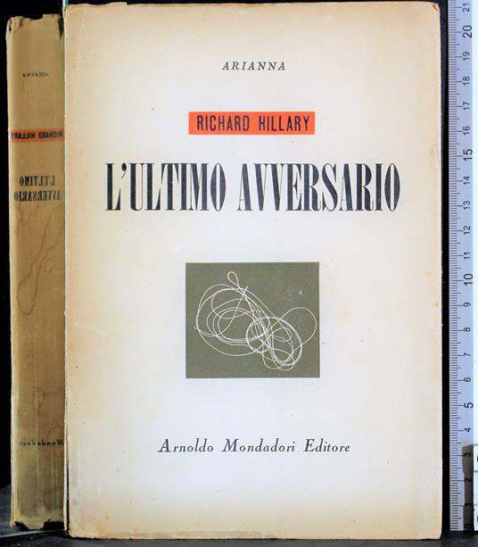 L' ultimo avversario - Richard Hillary - copertina