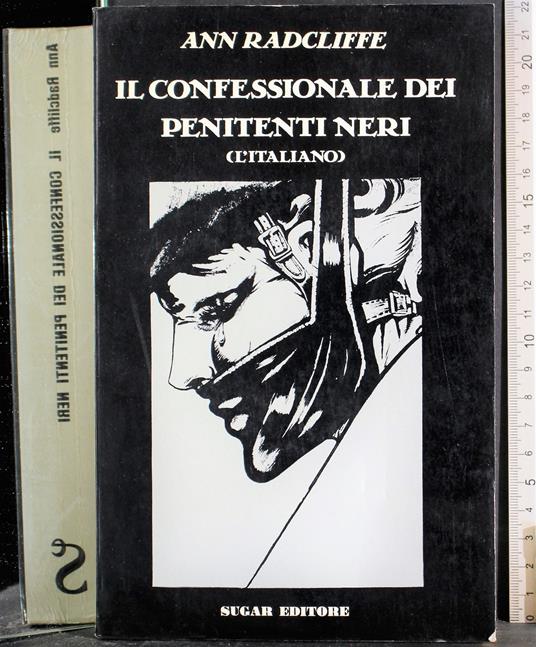Il confessionale dei penitenti neri (l'italiano) - Ann Radcliffe - copertina