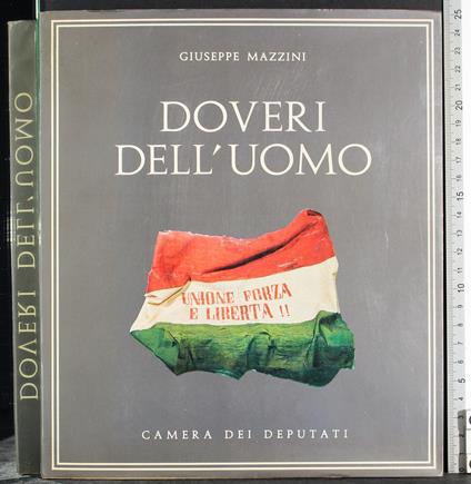 Doveri dell'uomo - Giuseppe Mazzini - copertina