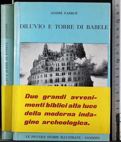 Diluvio e torre di Babele - André Parrot - copertina